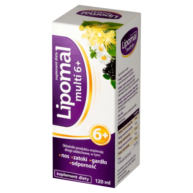 Lipomal Multi 6+, 120 ml — preț și oferte