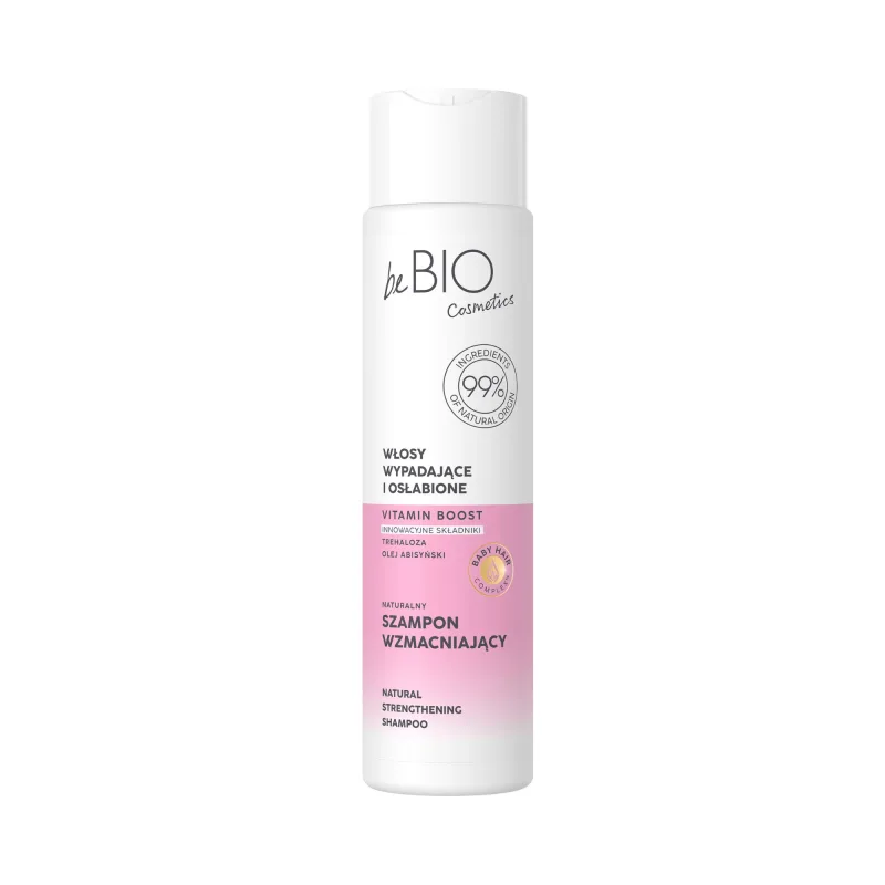 beBIO Cosmetics Baby Hair Complex, șampon natural pentru părul căzut și slăbit, întărire, 300 ml — preț și oferte