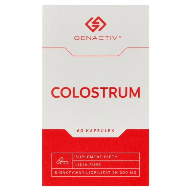 Genactiv Colostrum, 60 capsule — preț și oferte