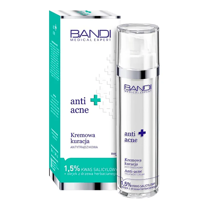 Bandi Medical Anti Acne, tratament cremă anti-acnee, 50 ml — preț și oferte