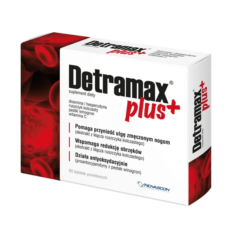 Detramax Plus, 60 comprimate filmate — preț și oferte