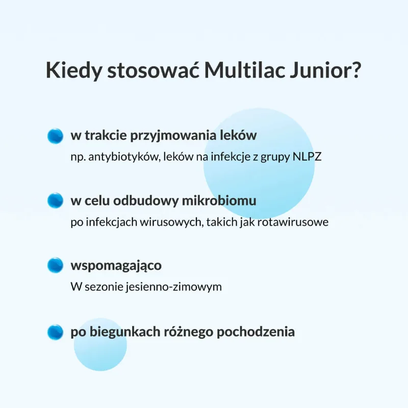 Multilac Junior Synbiotic, 20 unități USP — preț și oferte