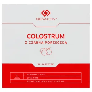 Genactiv Colostrum cu coacăz negru, pulbere, 3 g x 30 pliculețe