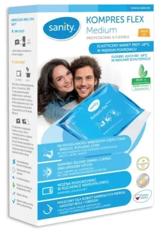 Flex Sanity compresă medie 19 x 22 cm, 1 buc - Durată lungă de depozitare! — preț și oferte