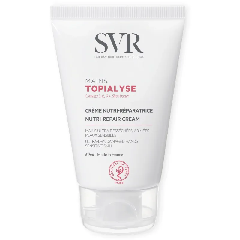 SVR Topialyse Mains, Cremă de mâini hrănitoare și regenerantă, 50 ml — preț și oferte