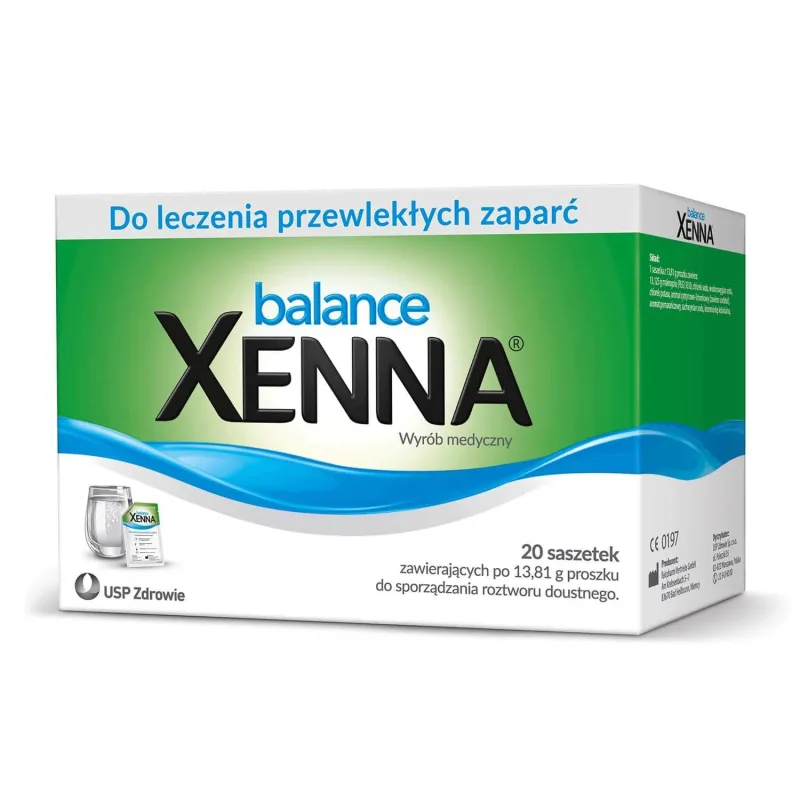 Xenna Balance, pulbere pentru soluție orală, 20 plicuri USP — preț și oferte
