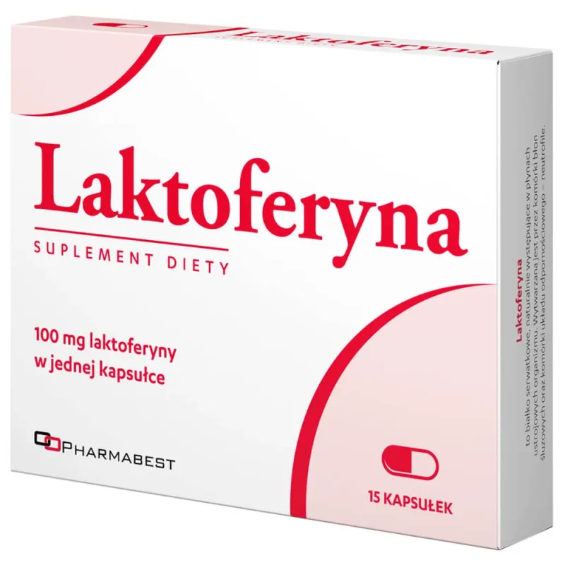 Pharmabest Lactoferrin, 15 capsule — preț și oferte