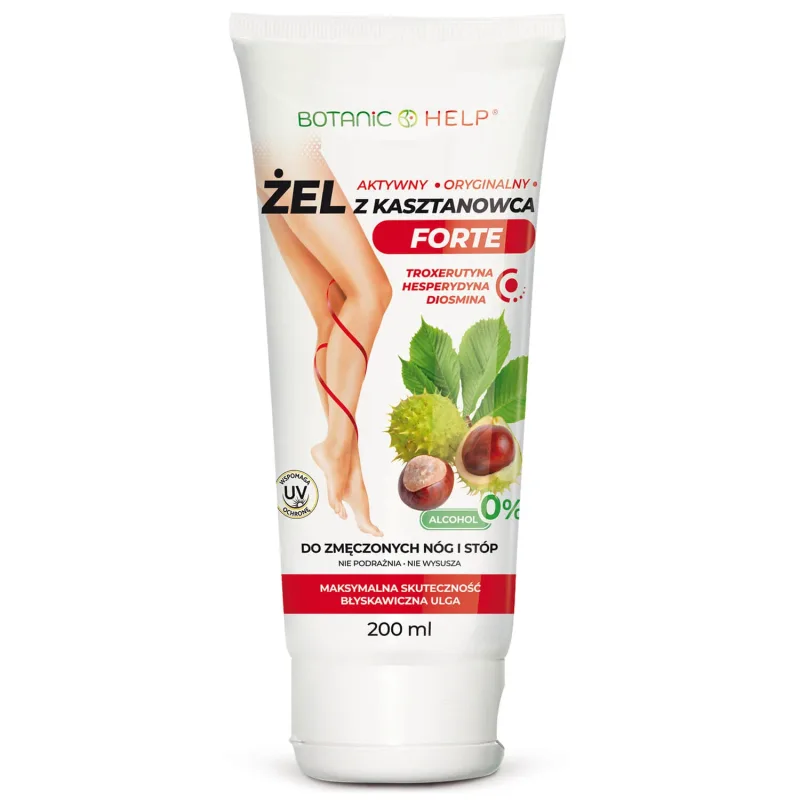 Botanic Help, Gel de castan de cal Forte, 200 ml — preț și oferte
