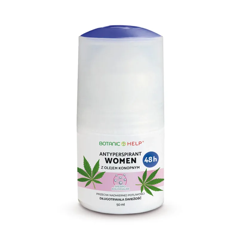 Botanic Help Women, antiperspirant roll-on 48h cu ulei de nuci, 50 ml — preț și oferte