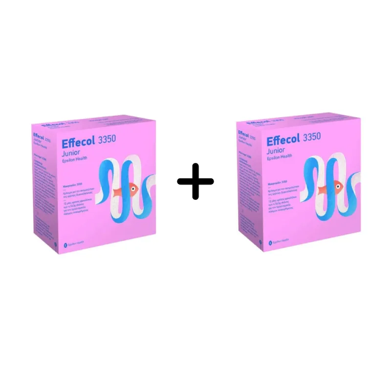 Effecol 3350 Junior, 2 x 12 plicuri x 6,5 g, Epsilon Health — preț și oferte