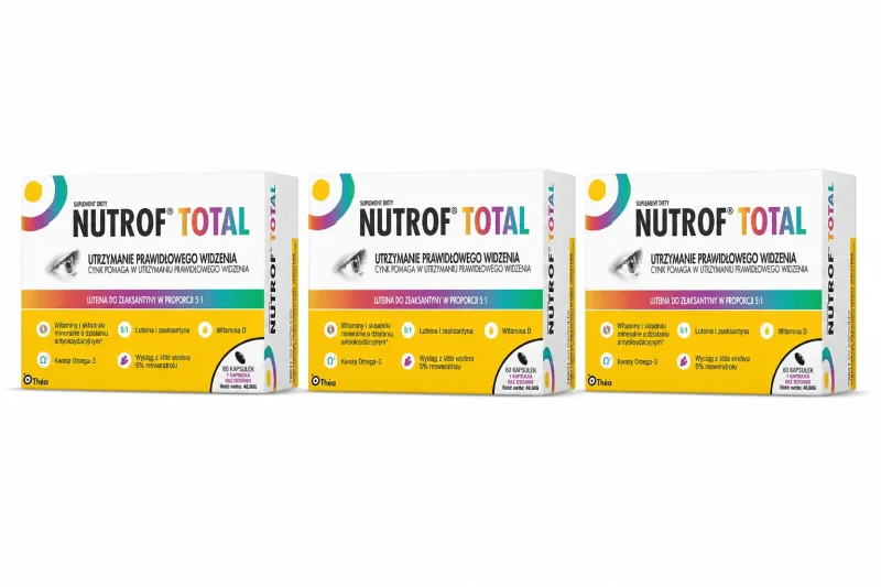 Nutrof Total, 3 x 60 capsule moi, Thea — preț și oferte