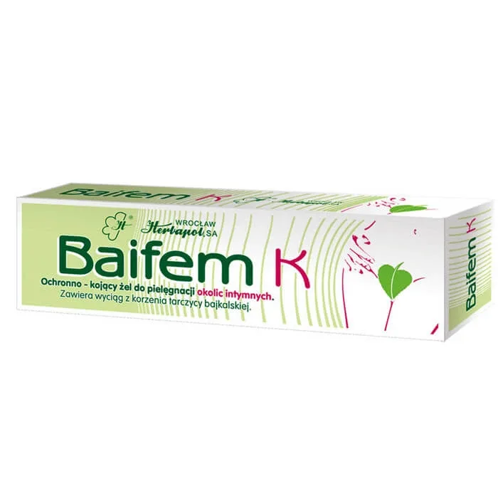 Baifem K, gel de îngrijire intimă protector și calmant, 40 g Herbapol — preț și oferte