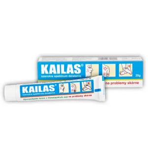 Kailas, cremă ayurvedică din ierburi din Himalaya pentru probleme ale pielii, 20 g