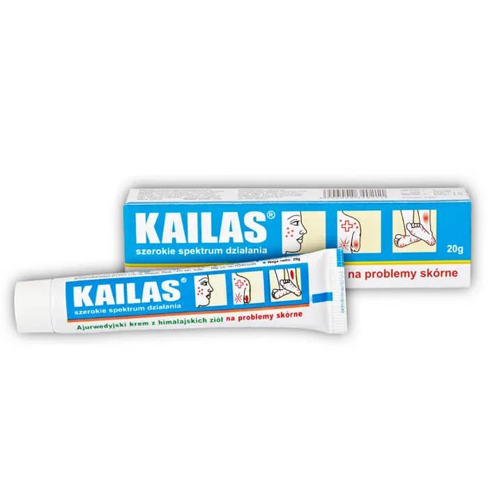 Kailas, cremă ayurvedică din ierburi din Himalaya pentru probleme ale pielii, 20 g — preț și oferte