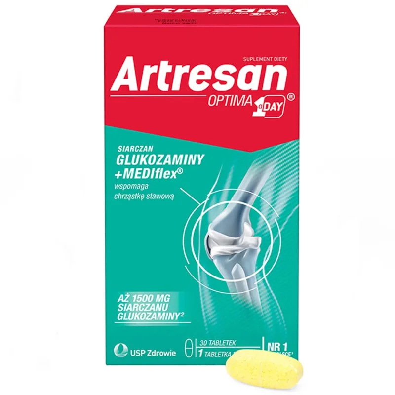 Artresan Optima 1 pe zi, 30 comprimate USP — preț și oferte