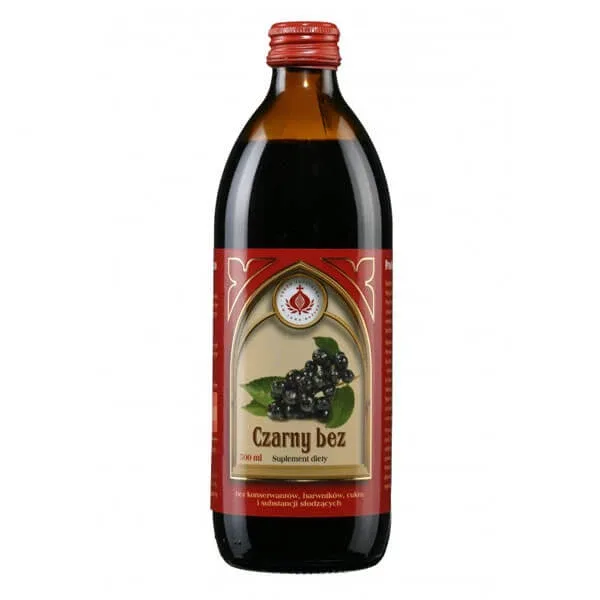 Produse Black Elderberry, suc de fructe cu adaos de vitamina C, 500 ml Produkty Bonifraterskie — preț și oferte