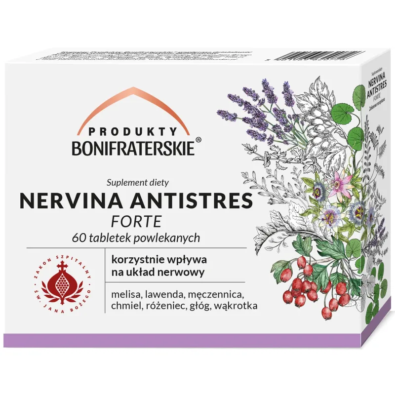Nervina Antistres, 60 comprimate — preț și oferte