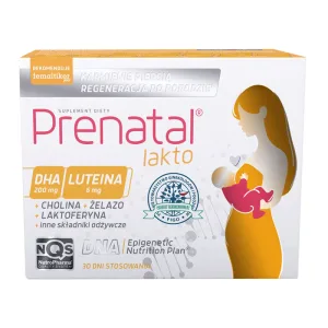Prenatal Lakto, 30 capsule tari + 30 capsule moi