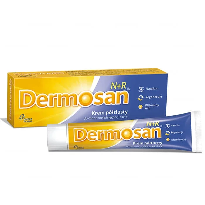 Dermosan N + R, cremă semi-grasă pentru îngrijirea zilnică a pielii, 40 g PERRIGO — preț și oferte