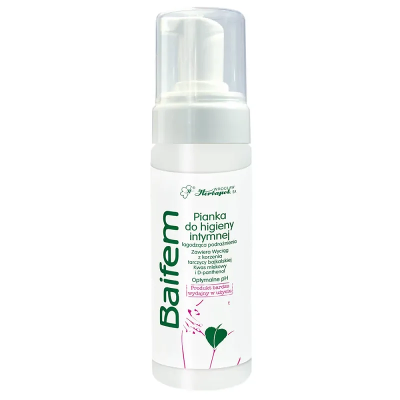 Baifem, spumă de igienă intimă, 150 g Herbapol — preț și oferte