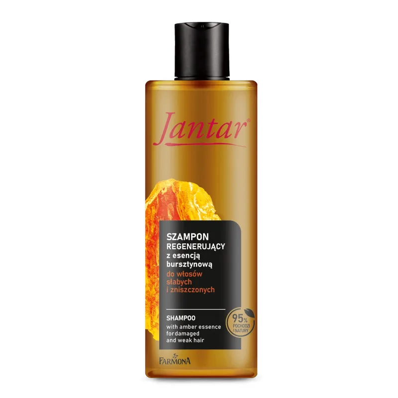 Farmona Jantar, Șampon regenerant cu esență de chihlimbar, Păr slab și deteriorat, 300 ml — preț și oferte