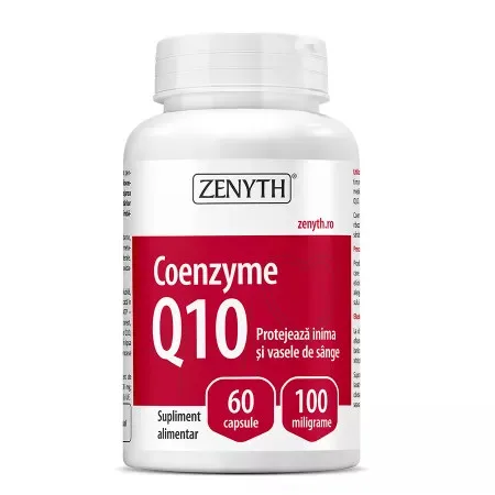 Coenzima Q10, 60 capsule, Zenyth — preț și oferte