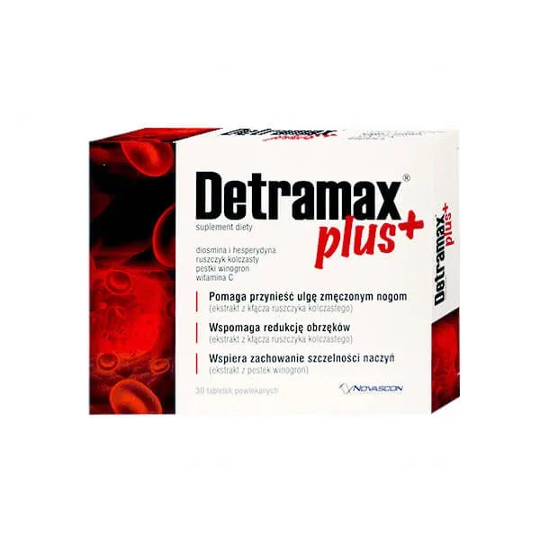Detramax Plus, 30 comprimate filmate — preț și oferte