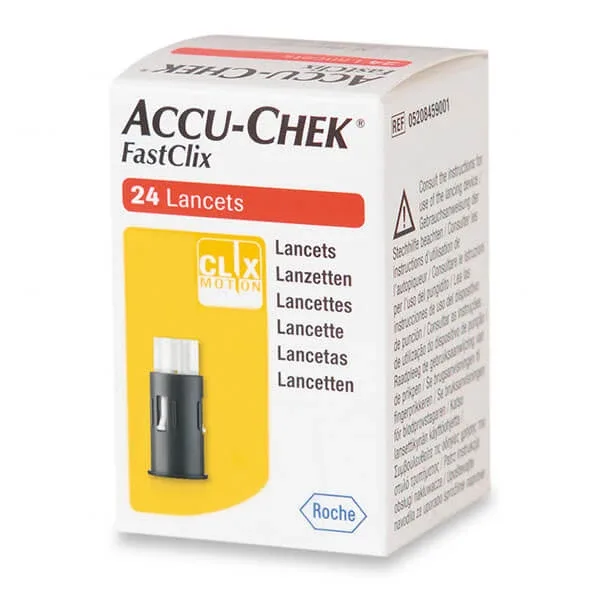 Accu-Chek FastClix, lancetă, lame de puncție, 24 bucăți — preț și oferte