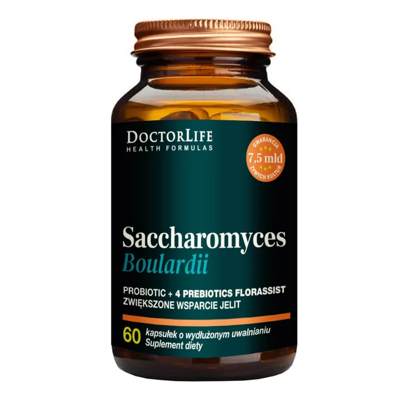 Doctor Life Saccharomyces Boulardii, 60 capsule cu eliberare prelungită — preț și oferte