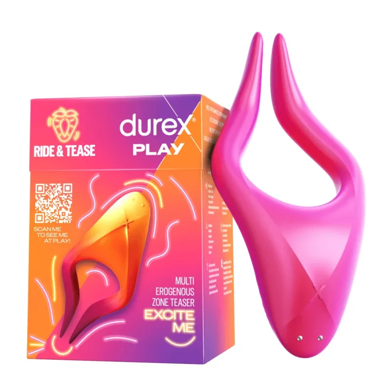 Durex Play Ride &amp; Tease, multistimulator de zone erogene — preț și oferte