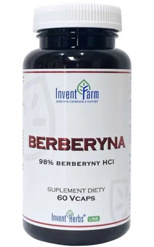 Berberină 60 capsule Invent Farm — preț și oferte