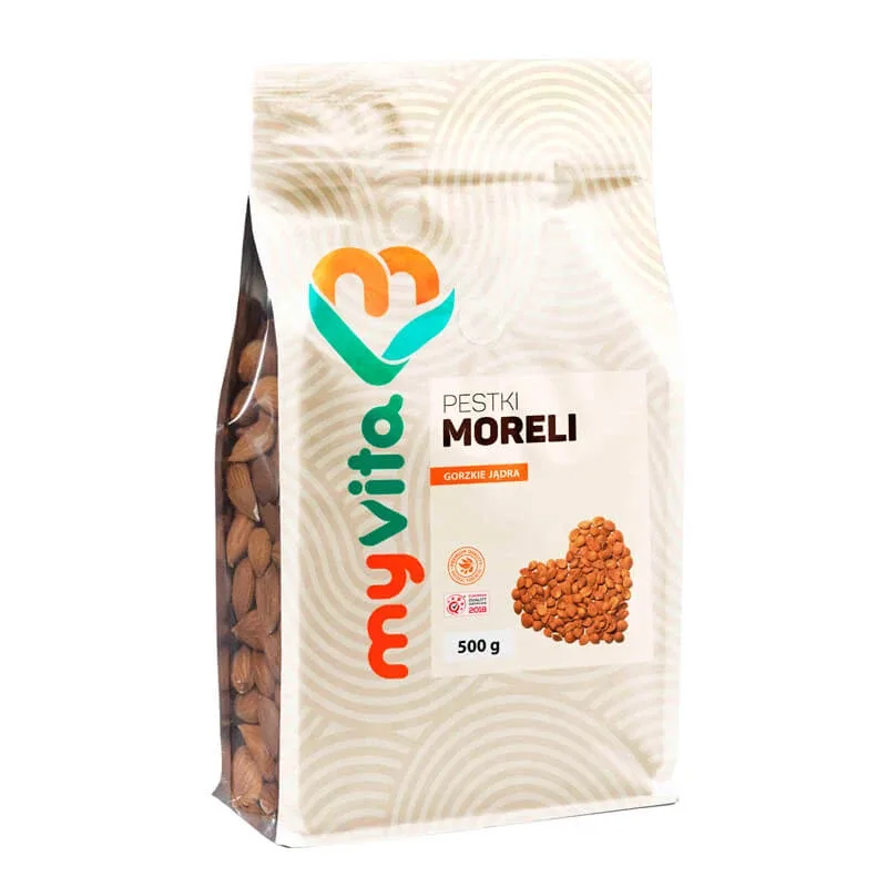 MyVita Caisă cu sâmburi de caise, sâmburi amare, 500 g — preț și oferte