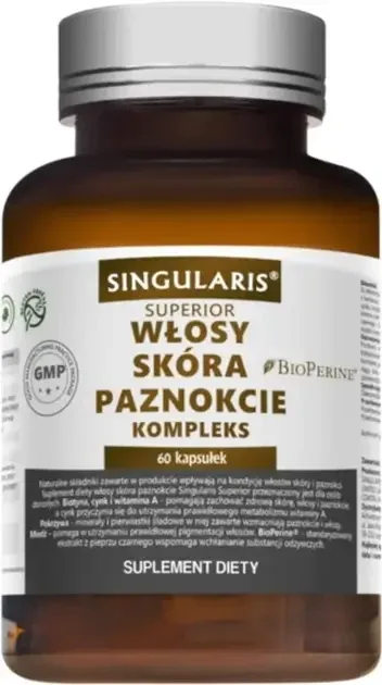 Singularis Superior Hair Skin Nails Complex, 60 capsule — preț și oferte