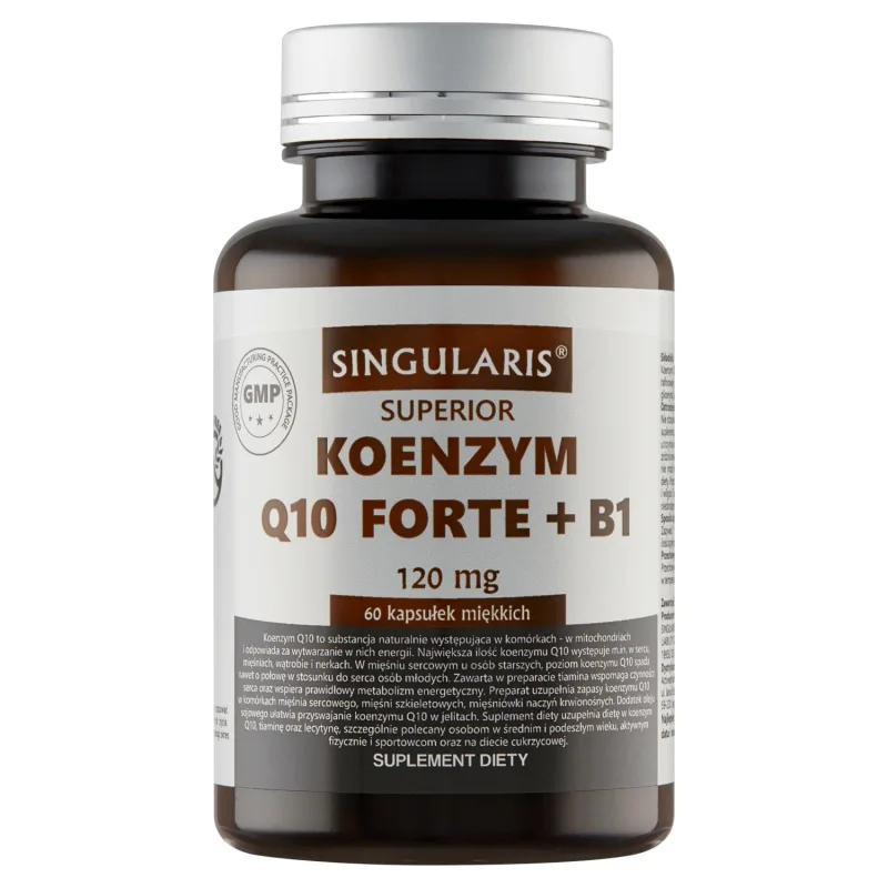 Singularis Superior Coenzima Q10 Forte + B1, 60 capsule — preț și oferte