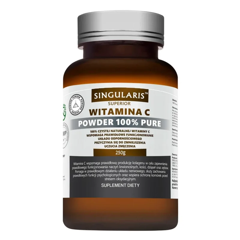 Singularis Superior Vitamina C pulbere 100%, 250 g — preț și oferte