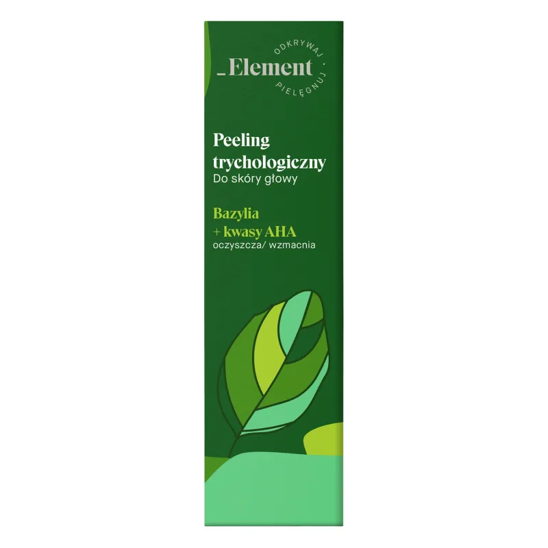 Element, scrub tricologic pentru scalp, busuioc + acizi AHA, 100 ml Elementa — preț și oferte