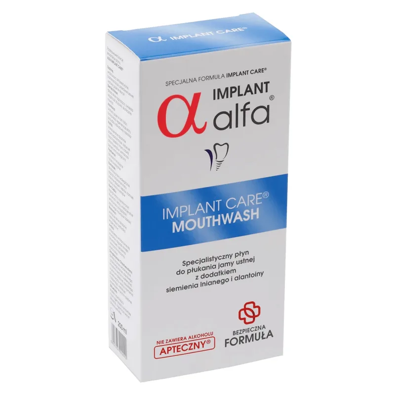 Alfa Implant, apă de gură, 200 ml Alfa Mechim — preț și oferte