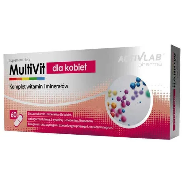 ActivLab Pharma MultiVit pentru femei, 60 capsule — preț și oferte