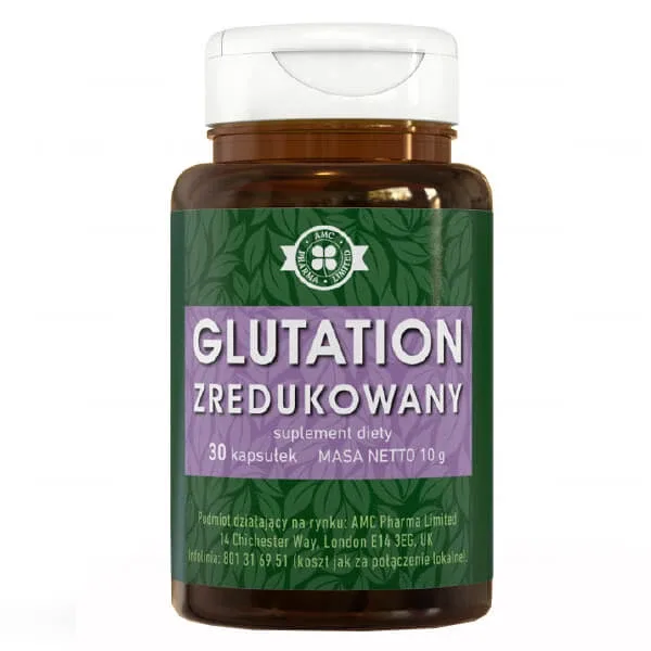 AMC Pharma, Glutation redus, 30 capsule AMC PHARMA SOLUTIONS — preț și oferte