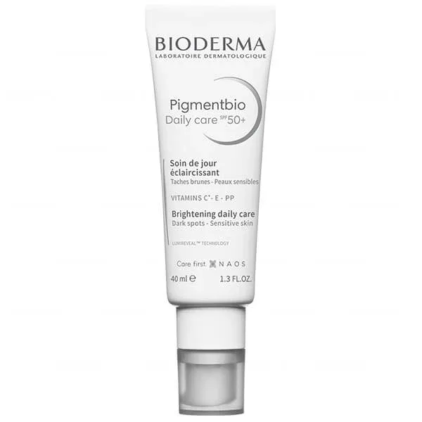 Bioderma Pigmentbio Daily Care, cremă de zi iluminatoare, SPF 50+, 40 ml — preț și oferte