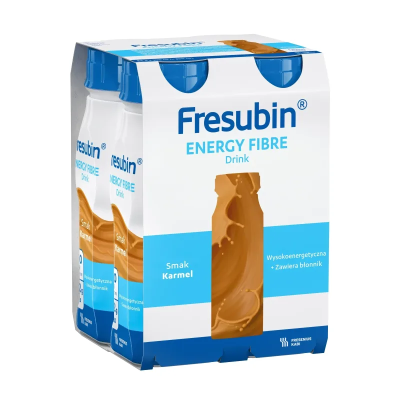 Fresubin Energy Fibre, 4 x 200 ml - aromă de caramel, Fresenius Kabi — preț și oferte