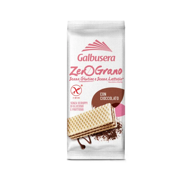 Napolitana cu ciocoata fara gluten, 45 g, Galbusera — preț și oferte