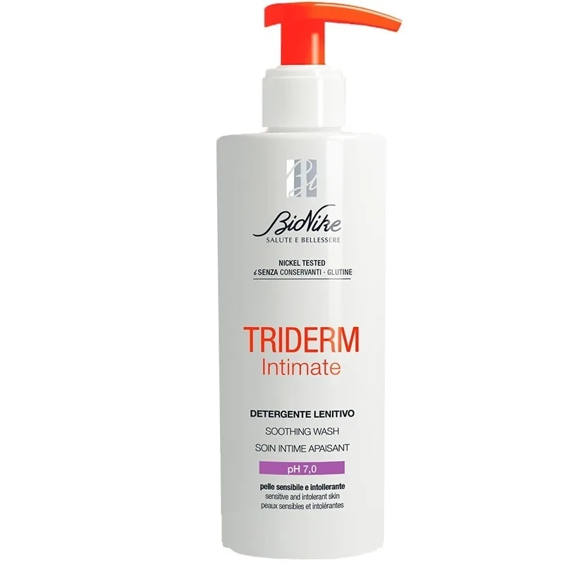 Sapun intim calmant BioNike Triderm Intimate pH 7.0 250 ml — preț și oferte