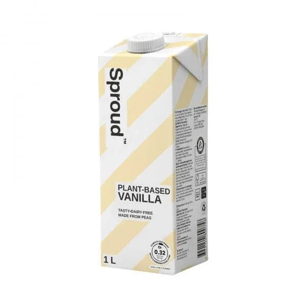 Bautura de mazare Barista Vanilla, 1000 ml, Sproud — preț și oferte