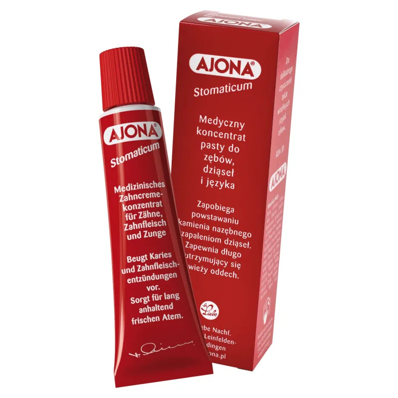 Ajona, pastă de dinți medicală concentrată pentru dinți, gingii și limbă, 25 ml — preț și oferte