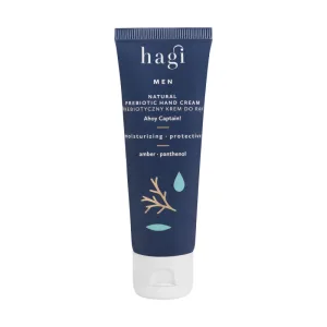 Hagi Men Ahoj Kapitan, cremă de mâini naturală prebiotică, hidratantă și protectoare, 50 ml