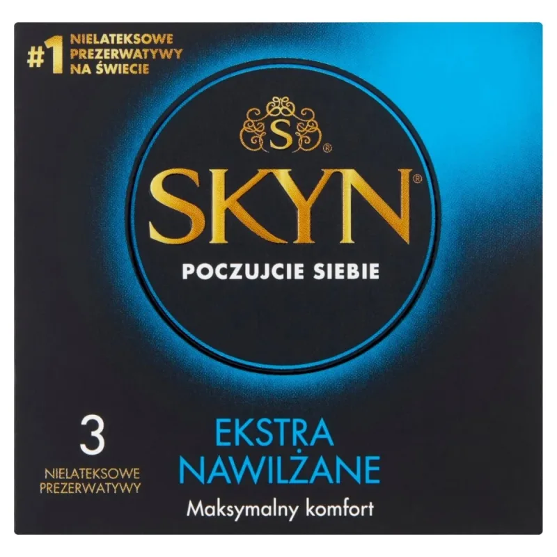 Unimil Skyn Extra Moist, prezervative fără latex, 3 bucăți — preț și oferte