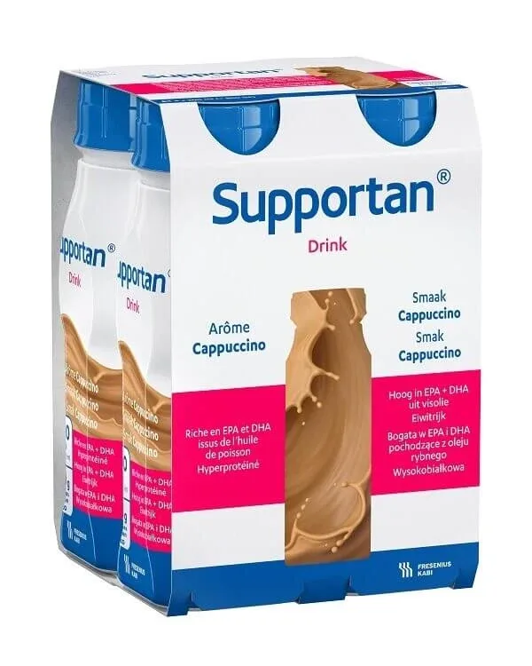 Supportan băutură nutritivă cu aromă de cappucino, 4 x 200 ml, Fresenius Kabi Fresenius Kabi Germania — preț și oferte
