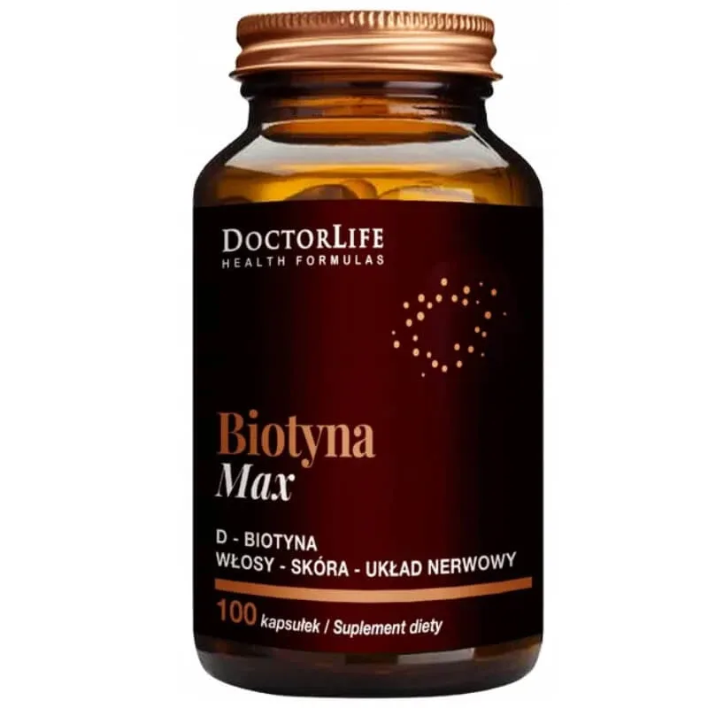 Doctor Life Biotin Max, 100 capsule — preț și oferte
