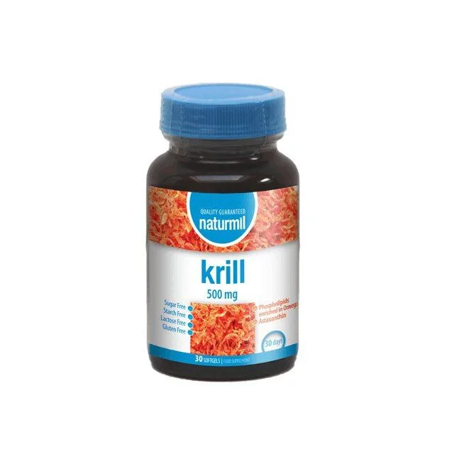Krill 500mg 30 capsule, Naturmil — preț și oferte